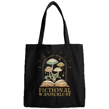Discover Fictional Wanderlust Book Lover Reading Mystical Celestial Bags