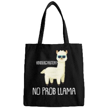 Discover No Prob Llama Funny Kindergarten School Bags