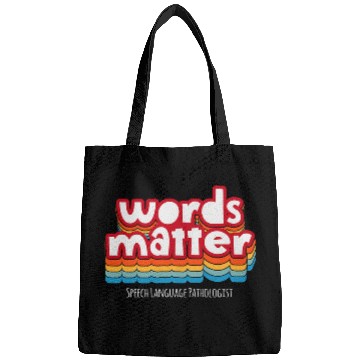 Discover Speech Language Pathology SLP Speech Therapy Tee Bags