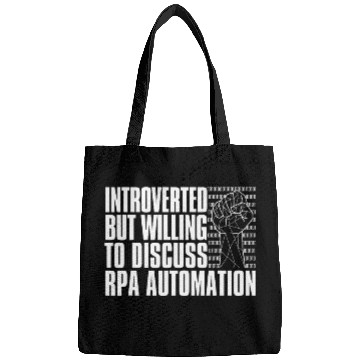 Discover Programmer Coder Programming Coding Software Rpa Developer Bags