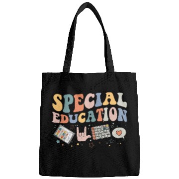 Discover Special Education Teacher I Encourage Progress SPED Team Bags