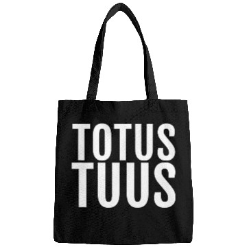 Discover Totus Tuus Catholic Blessed Virgin Mary Tee Bags