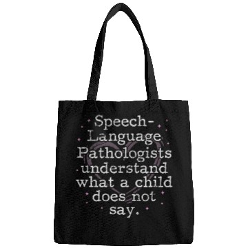 Discover Speech Language Pathologist SLP Language Therapist Grunge Bags