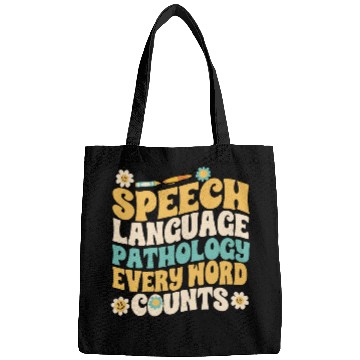 Discover Speech Language Pathology Every Words Counts Speech Therapy 1 Bags