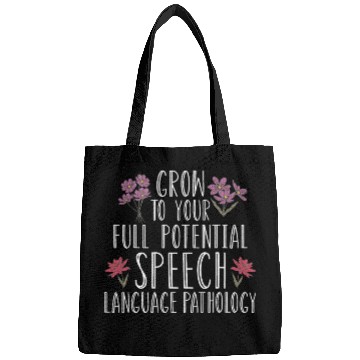 Discover Speech Pathology Grow To Your Full Potential Speech Therapy 1 Bags