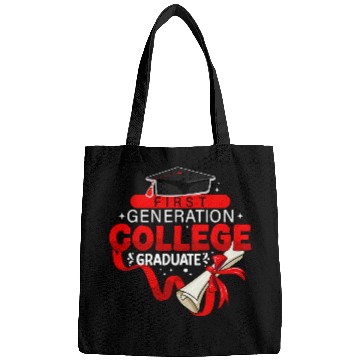 Discover First Generation College Student FirstGen College Graduate 2 Bags
