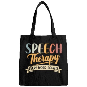 Discover Speech Pathology Speech Therapy Every Word Counts Bags