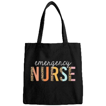 Discover Leopard Emergency nurses Print For Nursing Student nurses Day Bags