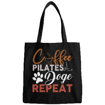 Discover Womens Funny Instructor Pilates Exercise Lover Yoga Teacher Class 2 Bags