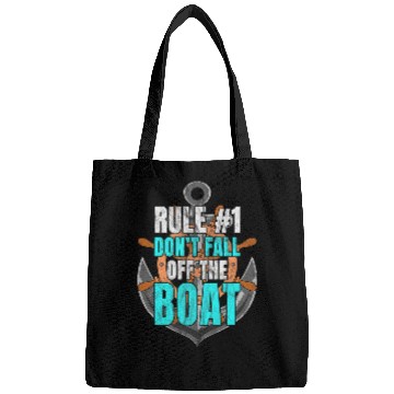 Discover Funny Cruise s Rule 1 Dont Fall Off The Boat 2 Bags