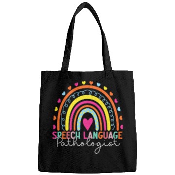 Discover Speech Therapy Rainbow Speech Language Pathologist Therapist Bags