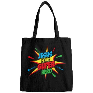Discover Jesus Is My Superhero Fun Powerful Christian Comic Book Bags