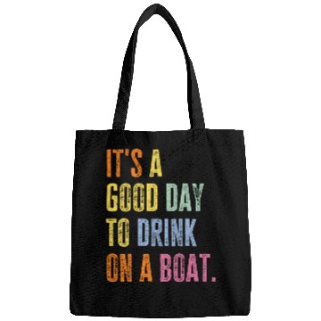 Discover Funny Cruise Ship Vacation Drink On A Boat Boating Party Bags