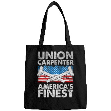 Discover Union Carpenter Americas Finest Labor Day Union Worker 1 Bags
