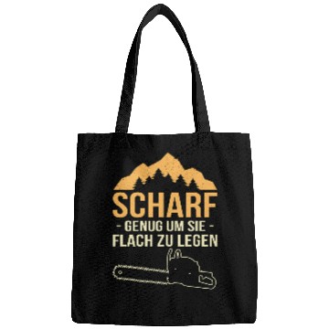 Discover Sharp Enough To Move You Lumberjack Forest Worker Wood Bags