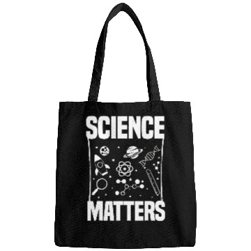 Discover Science Matters Scientist DNA Biology Physics Research 1 Bags