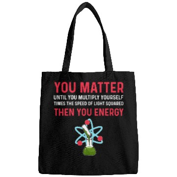 Discover Science Physics Physicist Teacher Student Bags