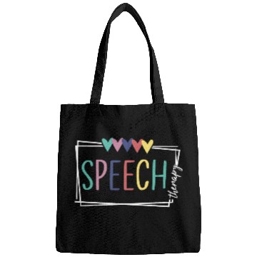Discover Speech Therapy Speech Language Pathologist Therapist SLP Bags