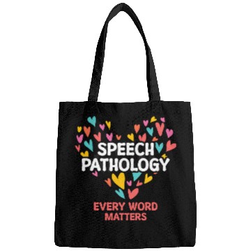 Discover Speech Therapy Speech Pathology Every Word Matters Bags