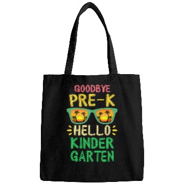 Discover Goodbye PreK Hello Kindergarten Teacher Student Kids Bags