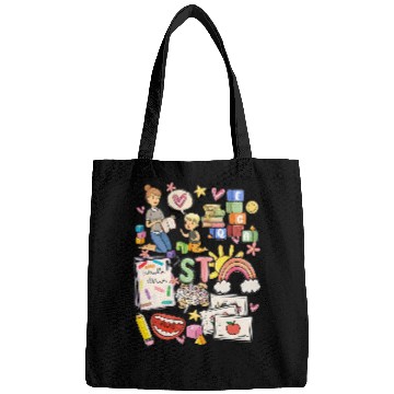 Discover Speech Therapist Slp Speech Teacher Doodle Bags