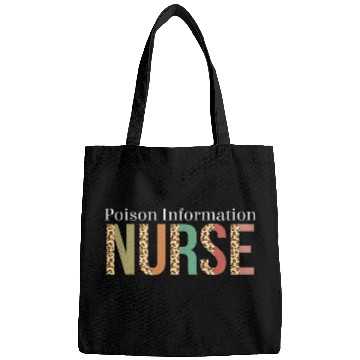 Discover Leopard Poison Information nurses Print For Nursing Student Bags
