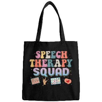 Discover Speech Therapy Squad Occupational Therapy Funny Teacher Bags