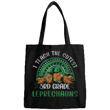 Discover I Teach The Cutest 3rd Grade Leprechauns St Patricks Day Bags