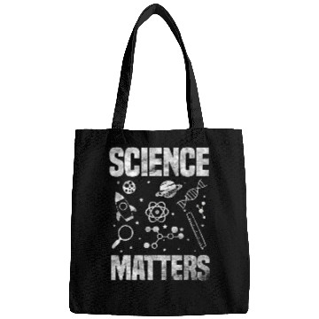 Discover Science Matters Scientist DNA Biology Physics Research Bags