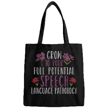 Discover Speech Therapy Grow To Your Full Potential Speech Pathology Bags