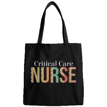 Discover Leopard Critical Care nurses Print For Nursing Student Bags