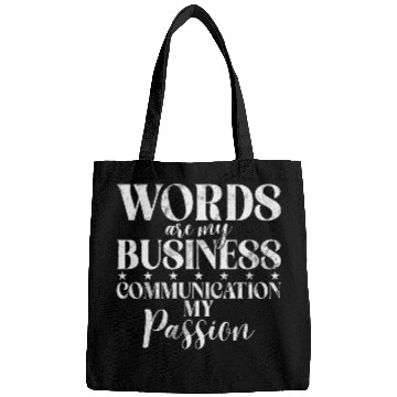 Discover Words are my Bussiness Communication Passion Speech Therapy Bags