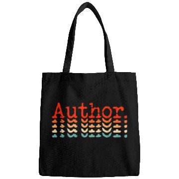Discover Author Novel Book Creative Writing Retro Bags