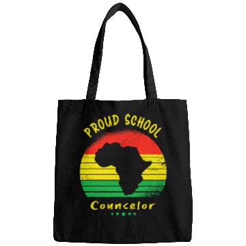 Discover Proud School Counselor Pride Black History Month Students Bags