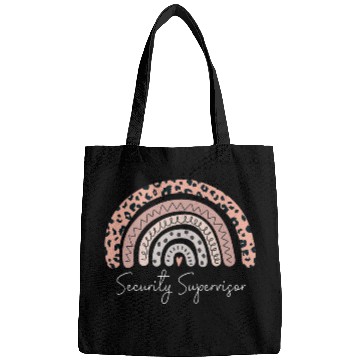 Discover Security Supervisor Leopard Rainbow Appreciation Bags
