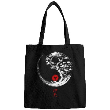 Discover bonsai tree japanese buddhist Bags