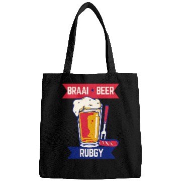 Discover Braai Beer Rugby South African Bags