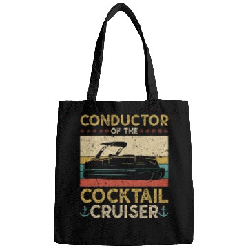 Discover Conductor Cocktail Cruiser Pontooning Pontoon Boat Captain Bags