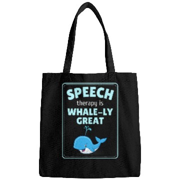 Discover Pathologist Speech Therapy Therapist Pathology Whale Bags