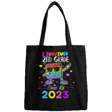 Discover I Survived 2nd Grade Class Of Student Graduation Bags