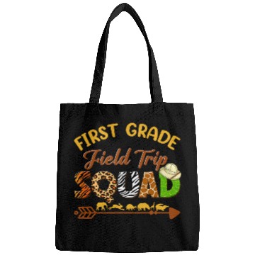Discover First Grade Students School Zoo Field Trip Squad Matching Bags