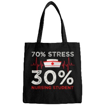 Discover nurses Gift 70 Stress 30 Nursing Student School Bags
