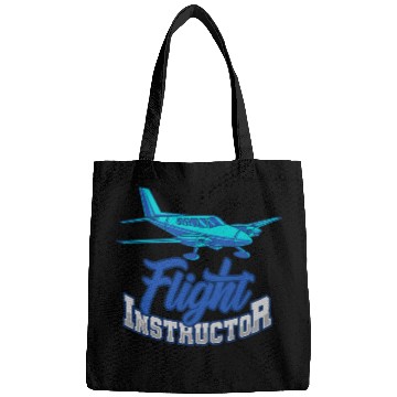 Discover Flight Instructor CFI Pilot Trainer Aviation Enthusiasts Bags