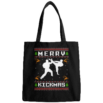 Discover Ugly Christmas Sweater Patterns Pixel Graphics For Karate Bags