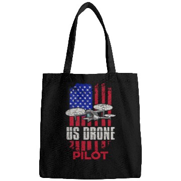 Discover Quadcopter Flying Design for a Patriotic Drone Pilot Bags