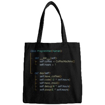 Discover Python Programmer Day In The Life Coding Computer Science Bags