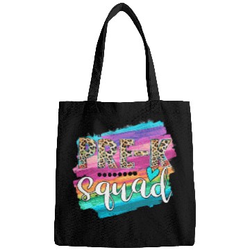 Discover PreK Squad Leopard Print Back To School Teacher Student Bags