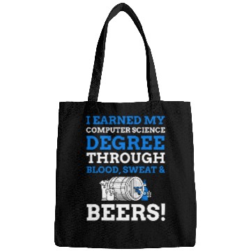 Discover Funny Computing Degree Gifts Qualified Computer Scientist Bags