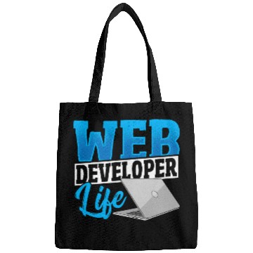 Discover Web Developer Life Web Developer Programmer Bags