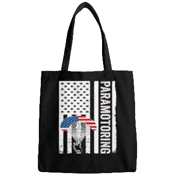 Discover USA Flag American Paramotor Pilot Paramotoring Bags